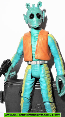 star wars action figures GREEDO 22 2005 otc mos eisley cantina bar
