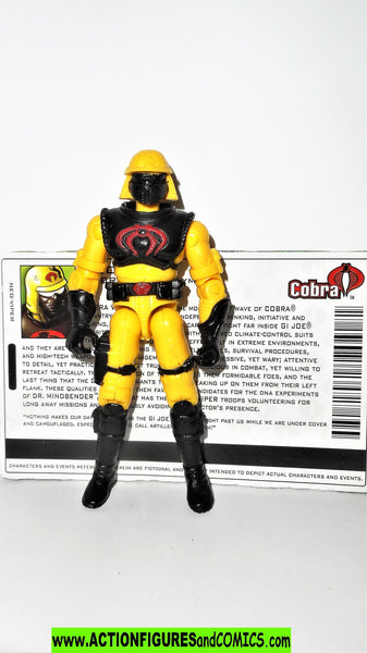 gi joe NEO VIPER 2004 v8 hornet yellow pilot vvv cobra