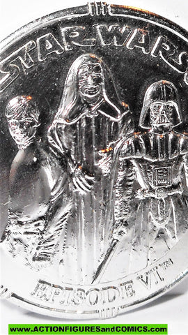 Star wars action figures Episode VI RETURN of the JEDI COIN 30th anniversary 2006 2007