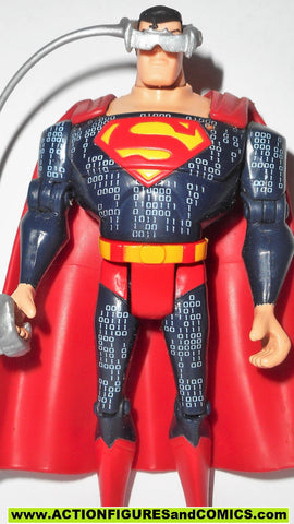 justice league unlimited SUPERMAN digital cyber defender suit & VR headset dc universe