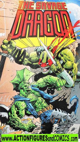 Savage Dragon Teenage Mutant Ninja Turtles 1995 playmates toys ashcan comic