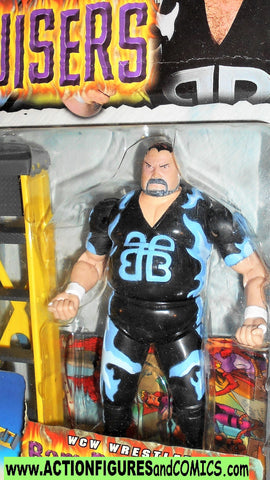 Wrestling action figures BAM BAM BIGELO Bruisers toybiz 1999