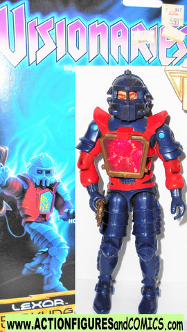 Visionaries LEXOR Dragon 1987 vintage Complete w FULL CARD