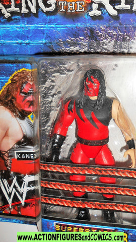Wrestling action figures KANE 1999 ***WHITE BACK*** super stars moc