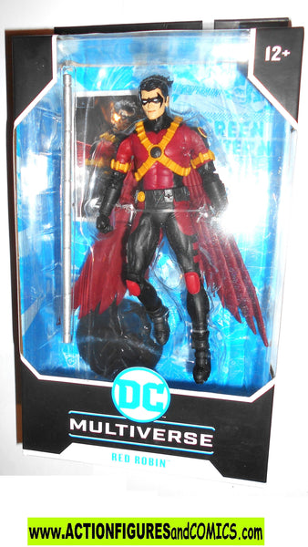 DC Multiverse ROBIN RED batman NEW 52 todd moc mib