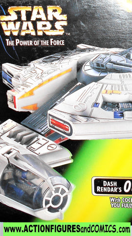 star wars action figures OUTRIDER dash rendar GREEN box moc mib