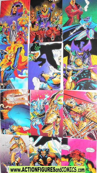 X-MEN 1991 Jim Lee FULL SET 1-90 Trading Cards Complete Marvel