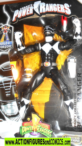 Power Rangers BLACK RANGER mmpr bandai lightning moc mib