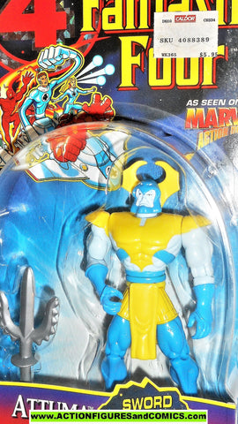 Fantastic Four ATTUMA 1995 marvel action hour figures toybiz universe moc