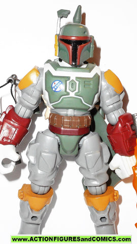 STAR WARS Hero Mashers BOBA FETT 2015 6 inch toy figure