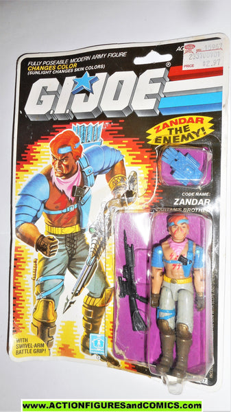 G.I.ジョー ZANDAR 未使用 gi joe ZANDAR 1986 vintage zartan brother dreadnok hasbro gijoe