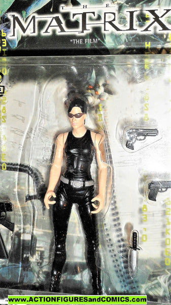 Matrix TRINITY Carrie Ann Moss 1999 N2 toys movie action figures