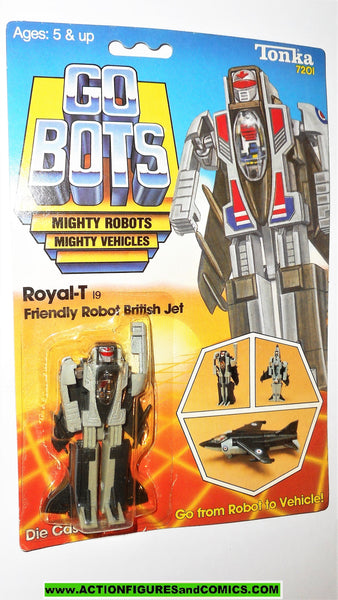 gobots ROYAL T british jet 1984 tonka ban dai toys action figures