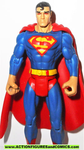 dc universe infinite heroes SUPERMAN 4 inch HEAT VISION red eyes variant