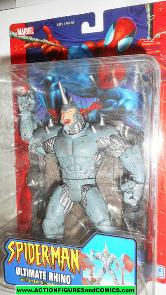 marvel legends RHINO ULTIMATE spider-man classics 2004 toybiz moc