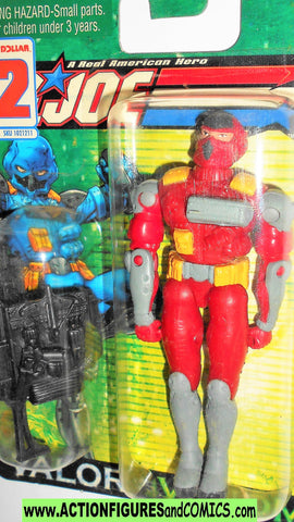 gi joe ALLEY VIPER 2004 v10 red vvv valor vs venom spy troops moc