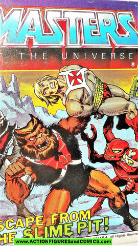 Masters of the Universe ESCAPE from the SLIME PIT mini comic vintage he-man