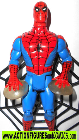 Marvel Super Heroes SPIDER-MAN 1990 web suction universe toybiz