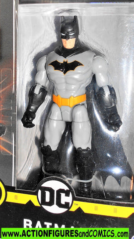 dc universe spin master BATMAN grey black 4 inch infinite heroes moc