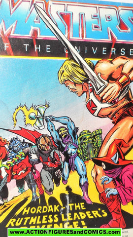 Masters of the Universe HORDAK ruthless leader's revenge vintage mini comic He-man