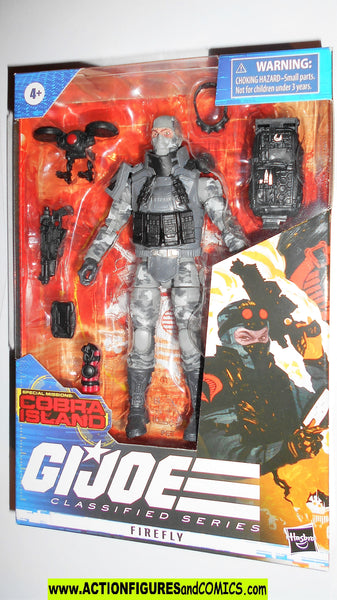 gi joe FIREFLY 6 inch CLASSIFIED series 21 2021 gijoe mib