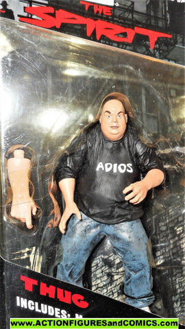 SPIRIT the movie THUG 2009 Mezco toys Will Eisner Frank Miller sin city moc