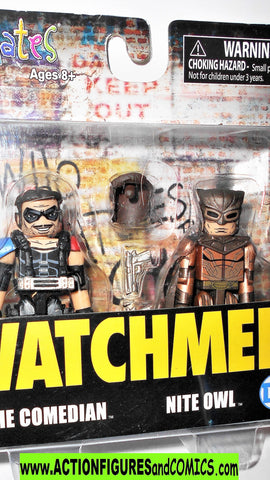 minimates Watchmen COMEDIAN NITE OWL 2017 Dc universe