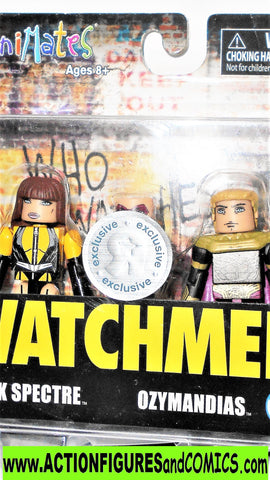 minimates Watchmen SILK SPECTRE OZYMANDIAS 2017 Dc universe