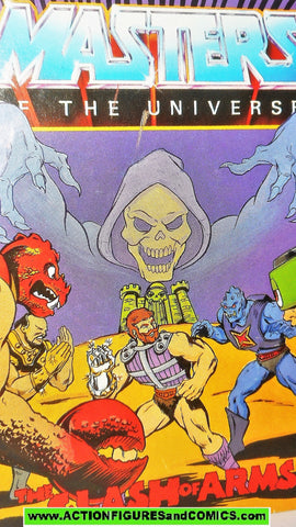 Masters of the Universe CLASH of ARMS 1984 vintage mini comic He-man