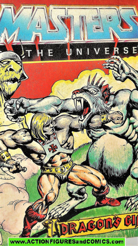 Masters of the Universe DRAGON'S GIFT 1983 vintage mini comic He-man