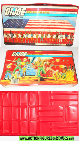 Gi joe 1984 COLLECTORS CASE carrying vintage Tara toy group
