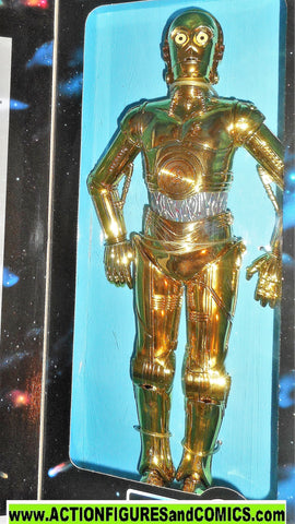 star wars action figures C-3PO 12 inch gold droid collector series moc mib