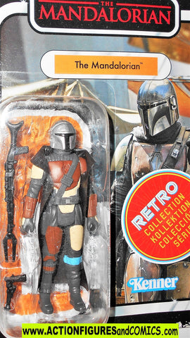 star wars action figures MANDALORIAN 2020 retro collection moc