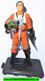 star wars action figures DUTCH VANDER Y-wing pilot gold leader 2004
