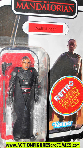 star wars action figures MOFF GIDEON 2020 Mandalorian retro moc