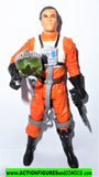 star wars action figures DUTCH VANDER Y-wing pilot gold leader 2004
