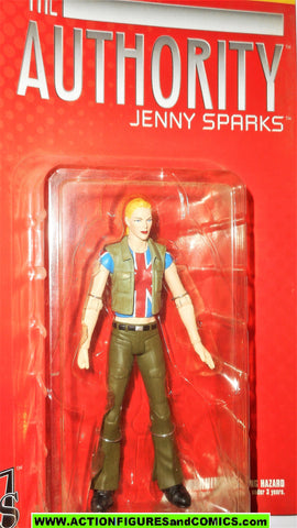 dc direct JENNY SPARKS the AUTHORITY jim lee wildstorm collectibles moc