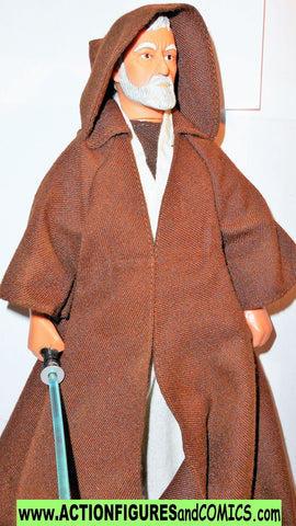 star wars action figures OBI WAN KENOBI 12 inch electronic 1997