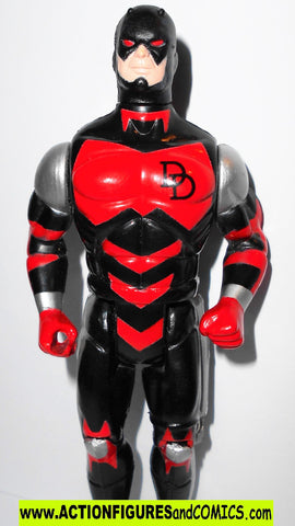 marvel super heroes toy biz DAREDEVIL 1994 black armor action figures universe