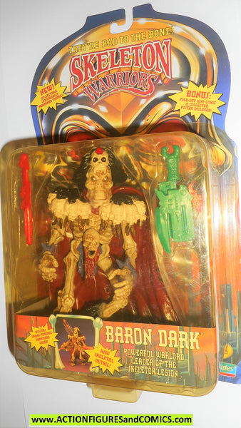 Figurine Skeleton Warriors – Legion Skullcycle Baron Dark – Playmates – 1994