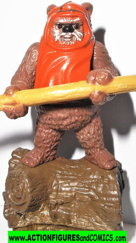 Attacktix Star Wars WICKET ewok CHROME base Variant action figures