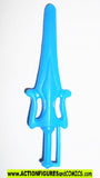 Masters of the Universe HE-MAN 1981 Blue SWORD weapon part 1982