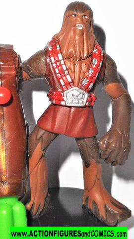 Attacktix Star Wars WOOKIEE CAPTAIN 11/2 warrior action figures 2005
