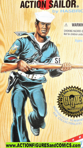 Gi joe ACTION SAILOR 12 inch 50th anniversary 1996 reissue mib moc