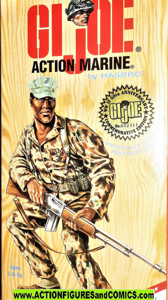 Gi joe ACTION MARINE 12 inch 50th anniversary 1996 reissue mib moc