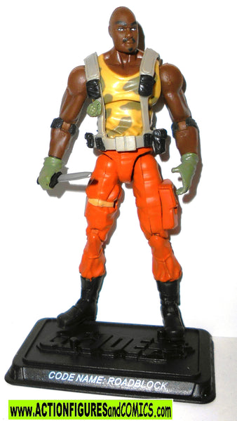 gi joe ROADBLOCK 2008 v18 attack vines 25th anniversary