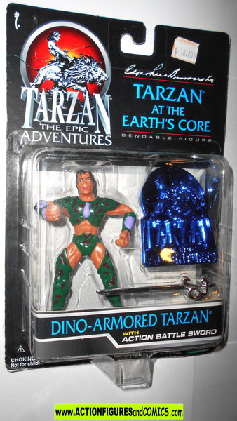 Tarzan trendmasters TARZAN Dinosaur armor black 1995 moc