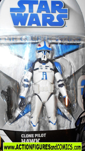 STAR WARS action figures CLONE PILOT HAWK 6 inch trooper