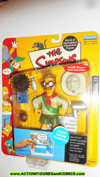 BNIB PLAYMATES INTERACTIVO The Simpsons Serie 2 Ned Flanders Figura de