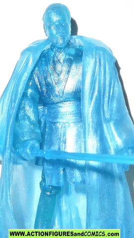 star wars action figures OBI WAN KENOBI hologram holographic 2006 Saga